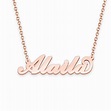 Alaila name necklace Gold Custom Necklace, Personalized Gifts For Her ...
