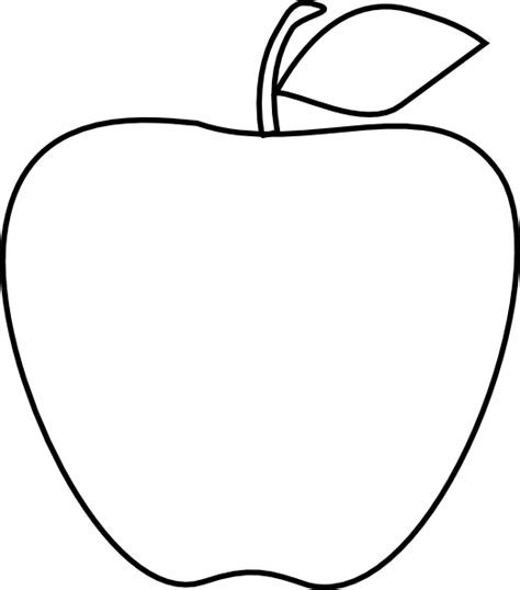 Apple Picture Drawing Clipart Best