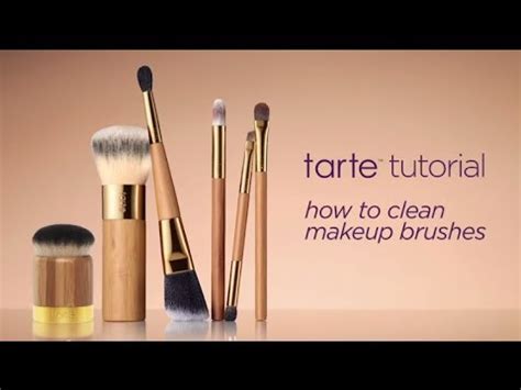 Made with the brand's signature amazonian clay formula for long wear, this palette offers a mix of mattes and. tarte tutorial: how to clean makeup brushes - YouTube