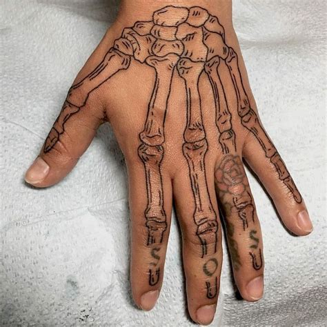 101 Best Simple Skeleton Hand Tattoo Ideas That Will Blow Your Mind