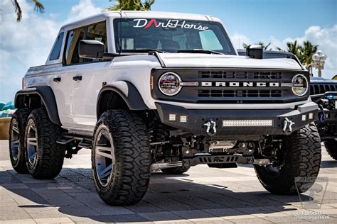 Get A Closer Look At Apocalypses Six Wheeled Ford Bronco ‘dark Horse