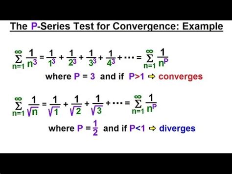 Calculus 2: Infinite Sequences and Series (36 of 62) The P-Series Test ...