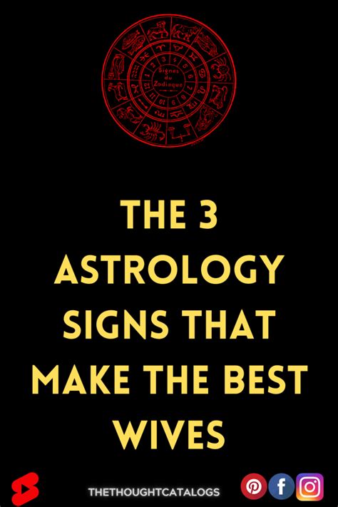 The Astrology Signs That Make The Best Wives