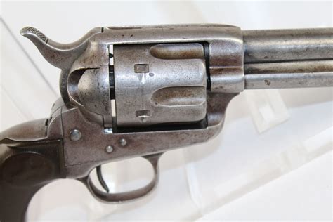 colt saa single action army peacemaker frontier six shooter 44 40 wcf revolver antique firearms