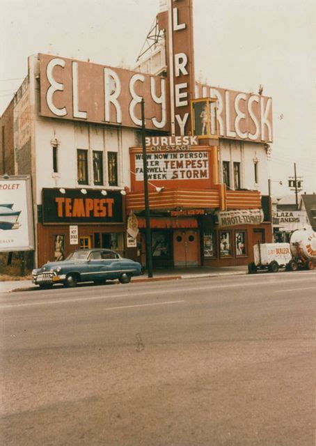 Lets take a look at the celebration for the opening of the mall at bay plaza. El Rey Burlesk theater, with Tempest Storm on the bill