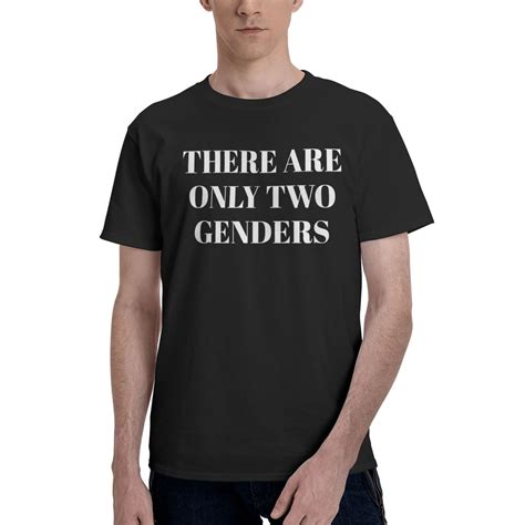 There Are Only Two Genders T Shirt Only 2 Genders Graphic Tees Aliexpress