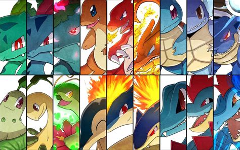 Pokemon Starters Wallpapers Wallpaper Cave