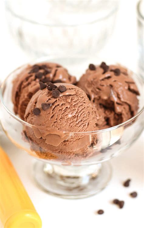 | amazing low carb dessert recipe. Healthy Sugar-Free Double Chocolate Protein Frozen Yogurt ...