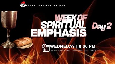 Domi Stream Day 2 Week Of Spiritual Emphasis 11 Feb 2021 Faith