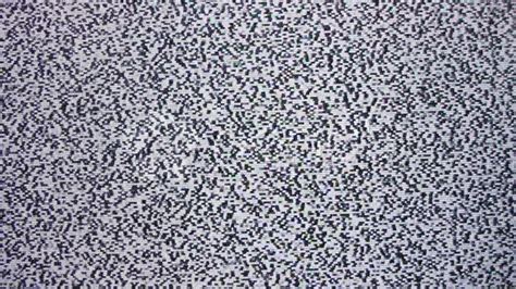 Tv Screen With White Noise Or Static Snow Stock Video 332029 Hd