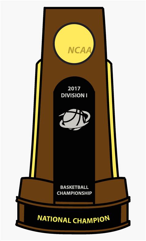 Ncaa Championship Cliparts Ncaa Basketball Trophy Png Free