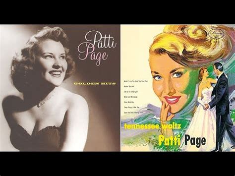 The Tennessee Waltz Patti Page 테너시 월츠 패티 페이지 가사번역 YouTube