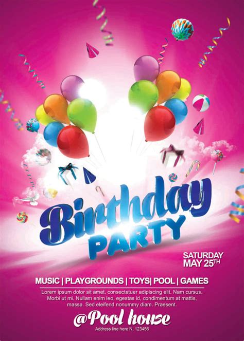 36 Free Party Flyer Templates Free Psd Vector Ai Eps Format