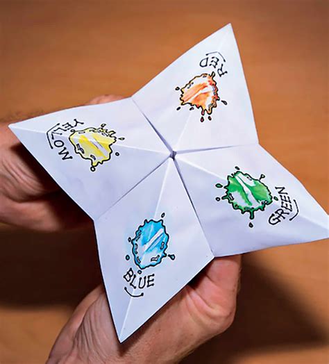 What To Put In A Fortune Teller Origami