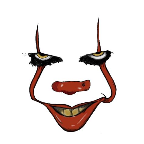 Pennywise Face Png Png Image Collection