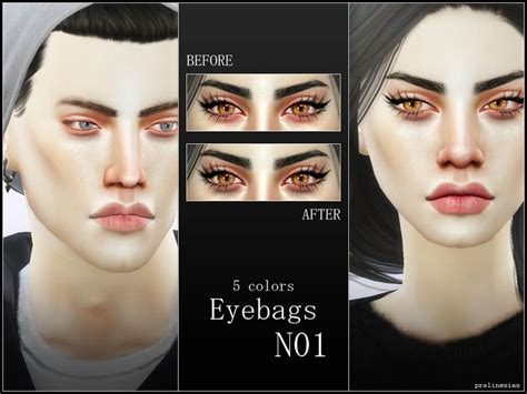 Eyebags In 5 Variations Found In Tsr Category Sims 4 Female Skin