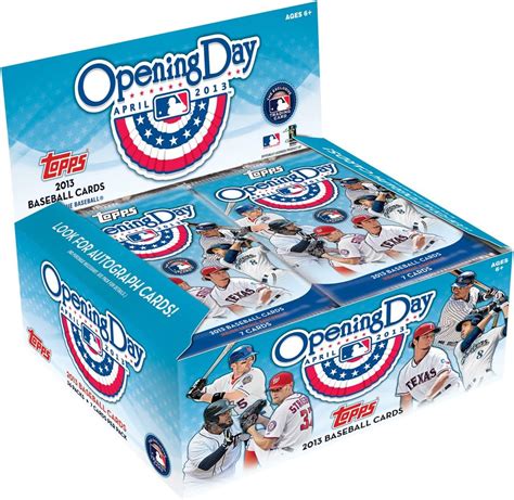 Mlb 2013 Opening Day Retail Trading Cards Collectibles