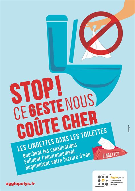 Stop Aux Lingettes Dans Les Toilettes Ville De Blois