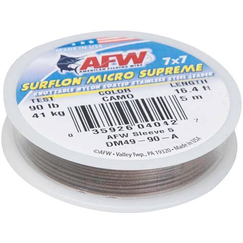 American Fishing Wire Surflon Micro Supreme Leader Sportsmans Warehouse