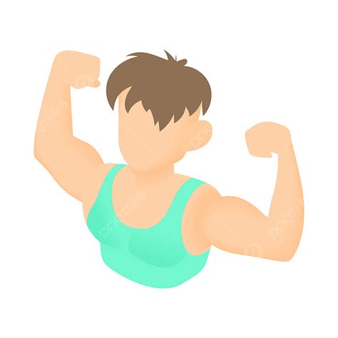 Man With Biceps Icon Cartoon Style Man Icons Style Icons Cartoon