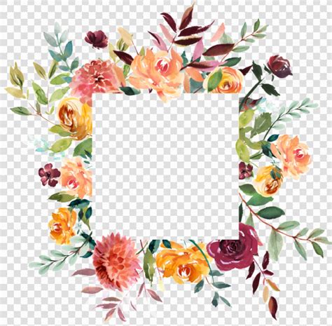 Flower Frame Png Transparent Image Arteryband Png