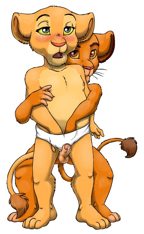 Rule 34 Anthro Canon Couple Cub Disney Feline Female Fur