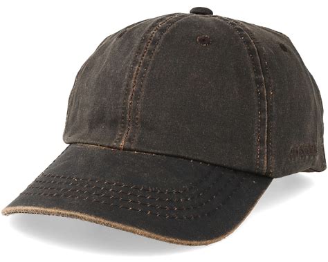 Baseball Cap Brown Adjustable Stetson Caps Hatstoredk