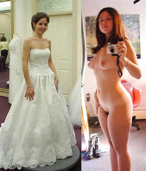 Real Amateur Newly Wed Wives Get Naughty In Their Wedding Pic Of 66