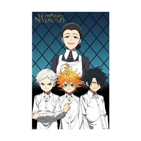 The Promised Neverland Mom And Orphans Athena Posters