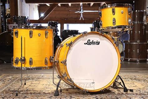 Ludwig Classic Maple 3pc Drum Set Golden Slumbers