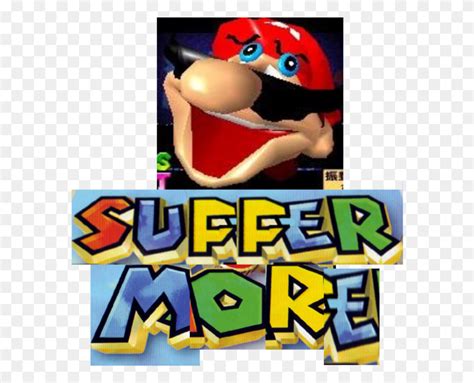 Expand Dong Memes Mario 64 Face Meme Super Mario Hd Png Download
