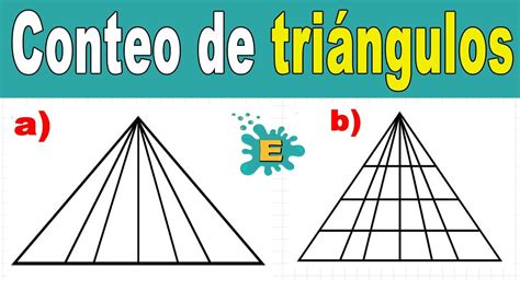 Hallar El N Mero M Ximo De Tri Ngulos En La Figura Youtube