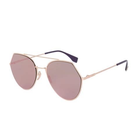 Fendi Womens Sunglasses Gold Silver Womens Designer Sunglasses Touch Of Modern