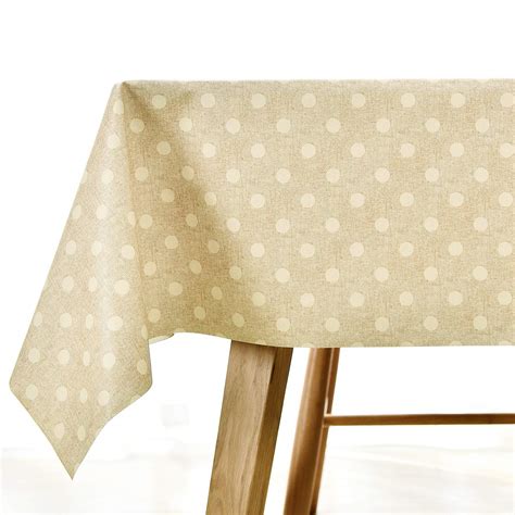 Buy Vinyl Oilcloth Tablecloth For Rectangle Tables Wipeable Oil Proof