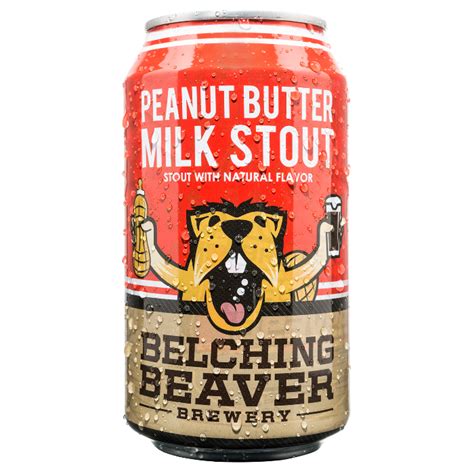 Belching Beaver Peanut Butter Milk Stout 355ml Beer Parkside Liquor