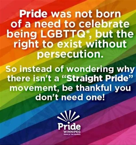 Sorry There Isnt A Straight Pride Day But Lgbt