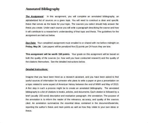 How To Format Annotated Bibliography In Word