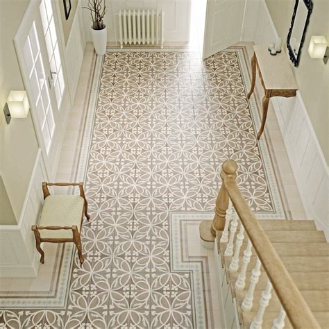 Victorian Patterned Bathroom Floor Tiles The Baked Tile Company Way