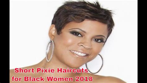 Short Haircuts African American 2018 Wavy Haircut