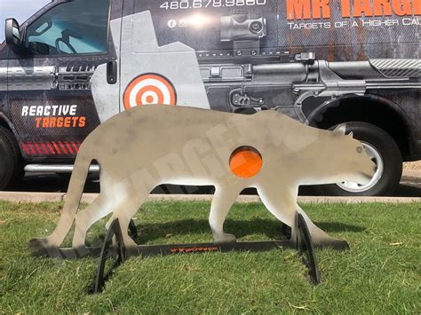Whitetail Deer Reactive Animal Hunting Target With Vitals By Mr Target