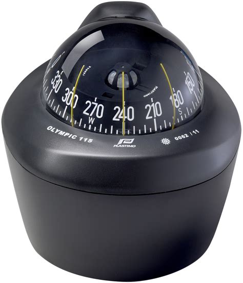 Olympic 115 Sailboat Compass Black