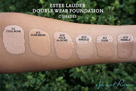Estee Lauder Double Wear Foundation Swatches Mascara Makeup Contour