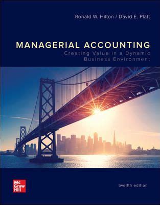 solution manual    managerial accounting creating