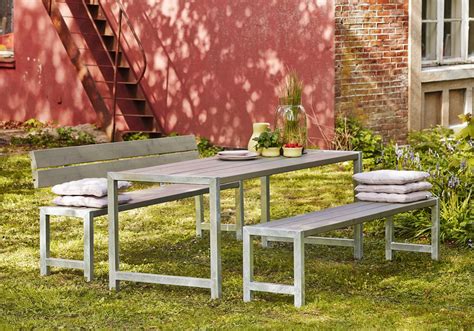 Alle details zu unseren sitzgarnituren finden sie in unserem katalog (pdf). Garten im Quadrat | Moderne Outdoor-Sitzgarnitur Planken ...