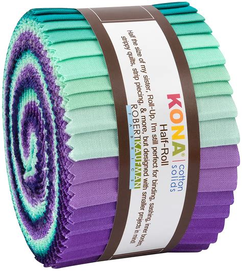 2 12in Strips Kona Cotton Aurora Palette 24pcsbundle