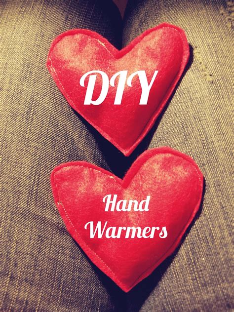 Ldc Designs Diy Heart Shaped Hand Warmers