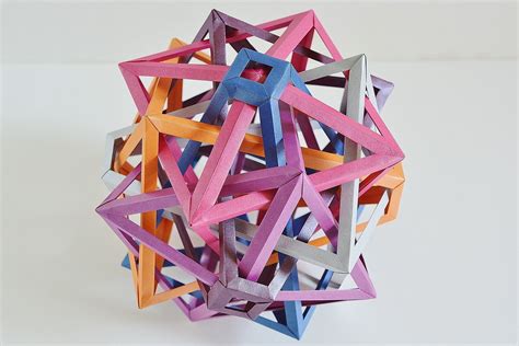The Amazing Craziness Of Byriah Lopers Geometric Origami
