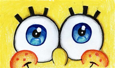 Spongebobs Eyes By Spongepersa On Deviantart