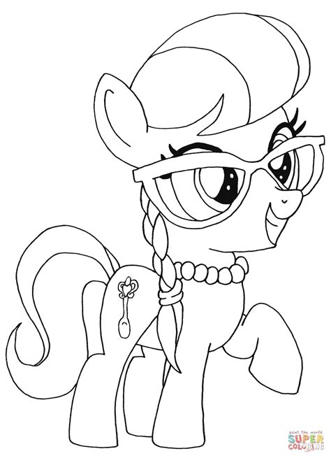 My Little Pony Cutie Marks Coloring Pages Coloring Pages