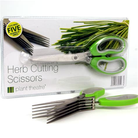 Buy Herb Cutting Scissors By Plant Theatre 5 Blades T Idea
